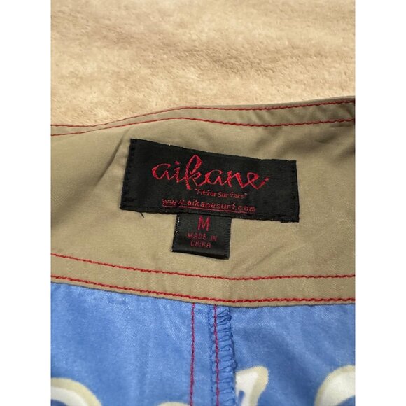 Aikane Surf Company Womens Skirt Blue With White Floral Size Medium - Picture 7 of 8